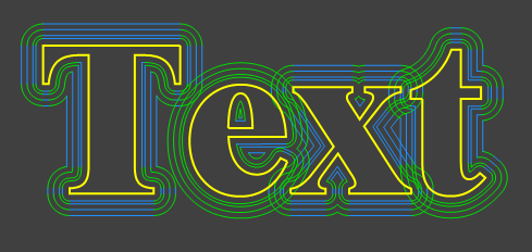 Overlapping toolpaths 0.9.3 Overlapping toolpaths 0.9.3