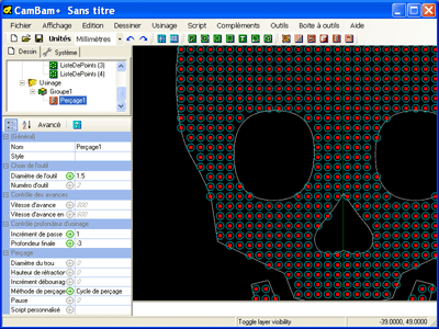 Step 3 - Viewing drill holes