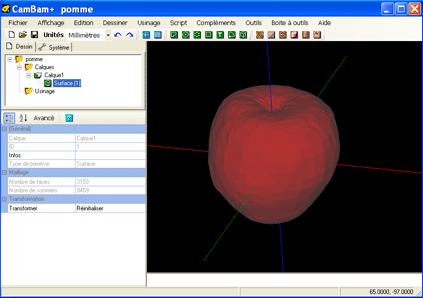 3D Model loaded and positioned