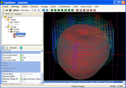 Back face roughing toolpaths