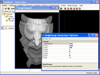 Heightmap toolpath